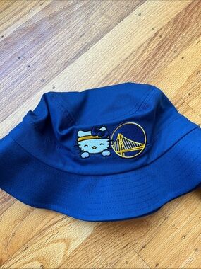 Hello Kitty Warriors Bucket Hat with Yellow Team Embroidery